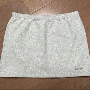 Aritzia Gray Mini Pencil Skirt for Casual Wear